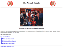 Tablet Screenshot of nosack.com